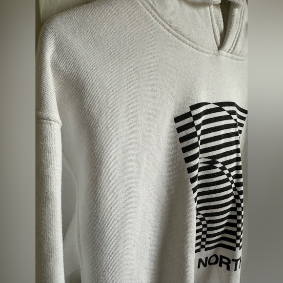 SOLD Men’s The North Face hoodie white - Picture 3 of 7